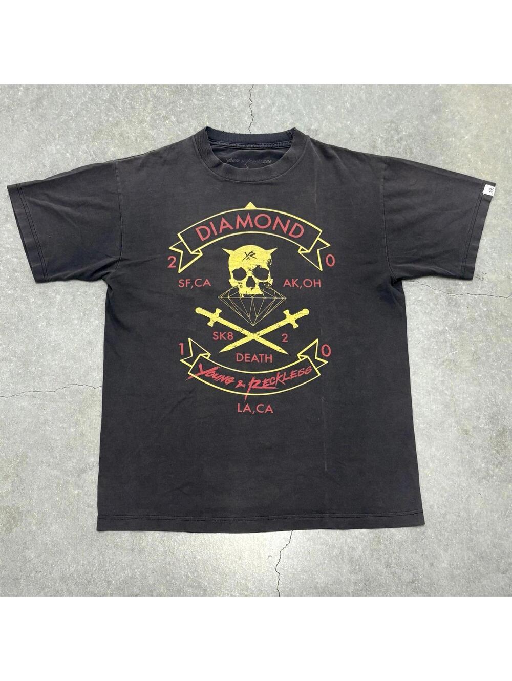 Young & Reckless x Diamond Supply Co T Shirt